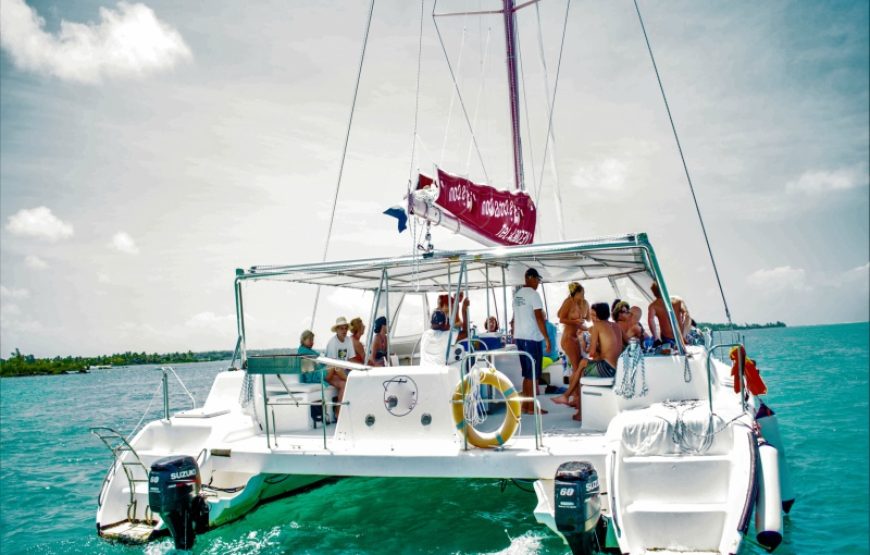 Catamaran Île aux cerfs cruise